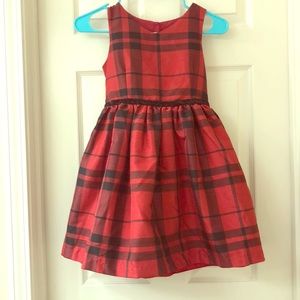 Red/black plaid Holiday dress